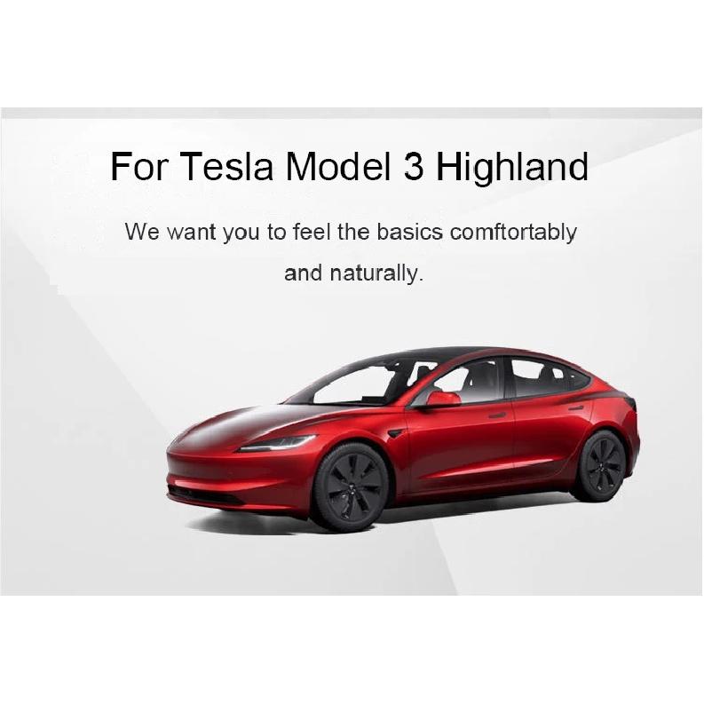 Для Tesla Model 3 2024 Highland Защитная пластина багажника Накладка на порог Педаль Задняя дверь Защита от порезов и потертостей Накладка на задний порог автомобиля
