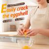 Stainless Steel Egg Shell Cutter, 2026 Handheld Opener for Raw & Hard Boiled Eggs, Easy Cracking & Peeling Kitchen Tool