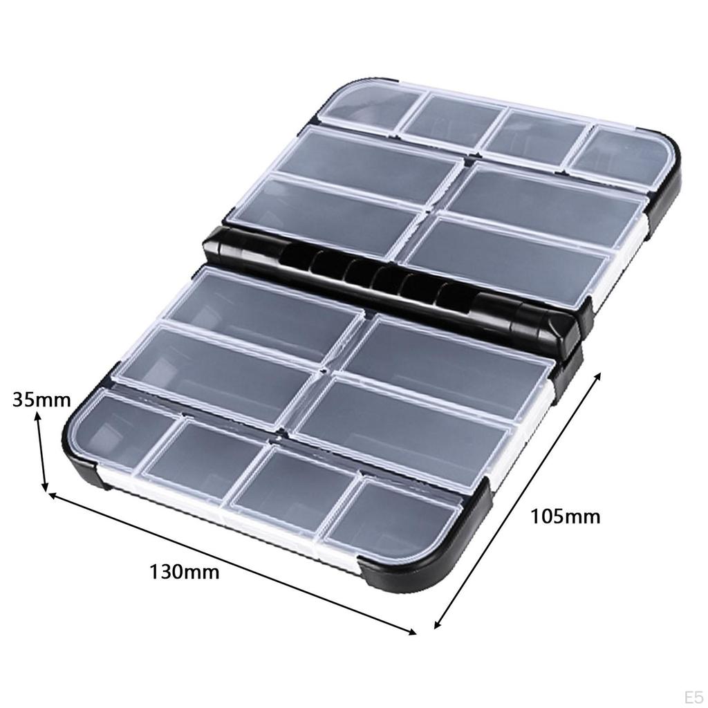 Ящик для рыболовного снаряжения, с отделениями, контейнер, ящик для хранения