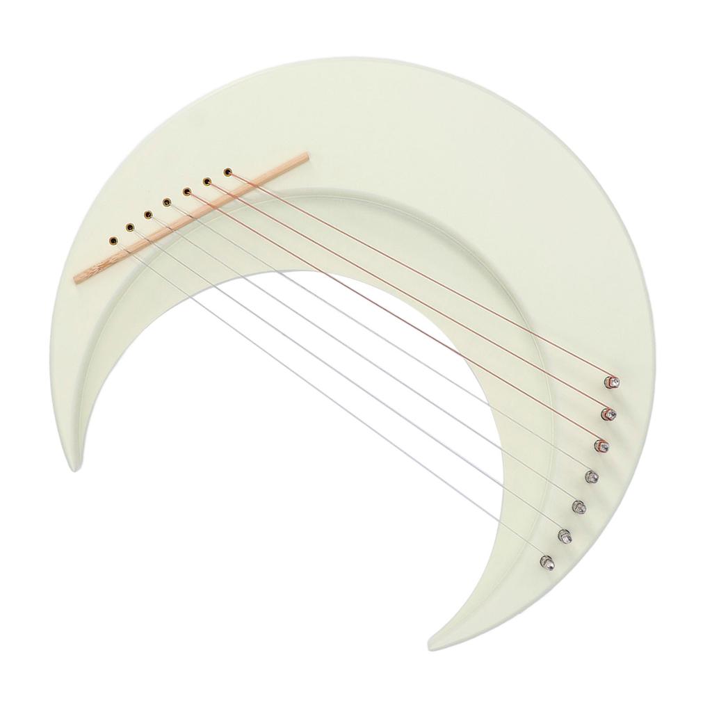 7-струнная лировая арфа профессиональная портативная традиционная классическая струнная лира в форме луны