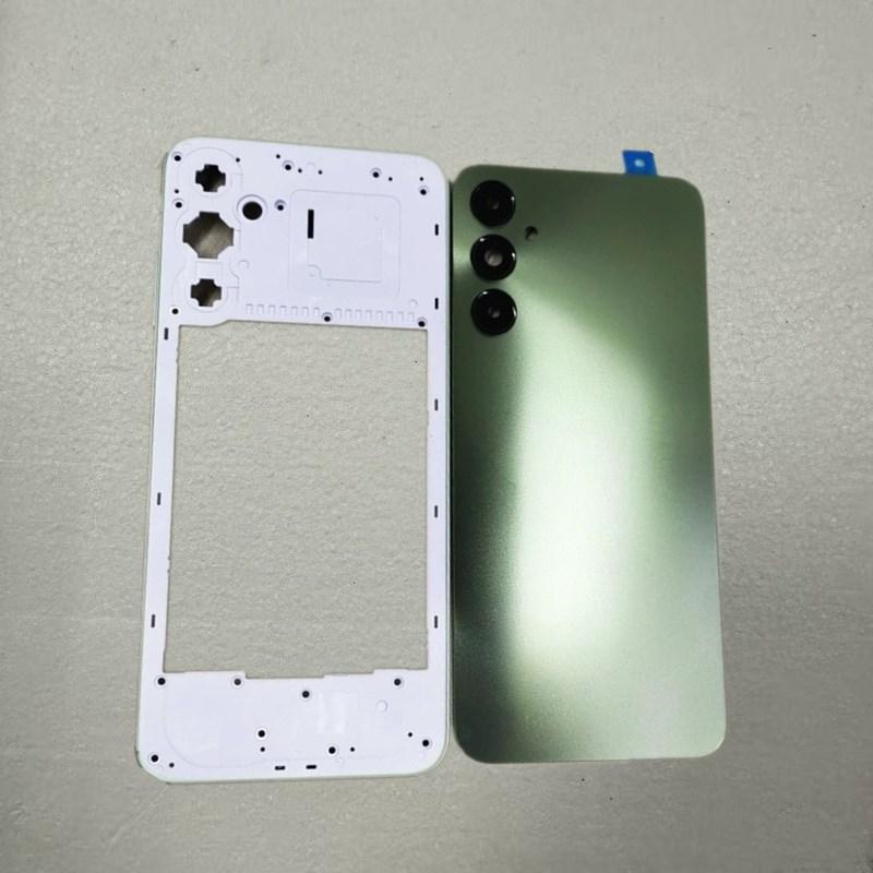 Полный корпус для Samsung A05S SM-A057F SM-A057M SM-A057G Крышка среднего каркаса + Задняя крышка аккумулятора Задняя крышка