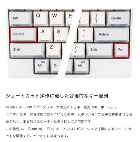 Клавиатура PFU HHKB Professional HYBRID Type-S без гравировки/белая (Английская раскладка)