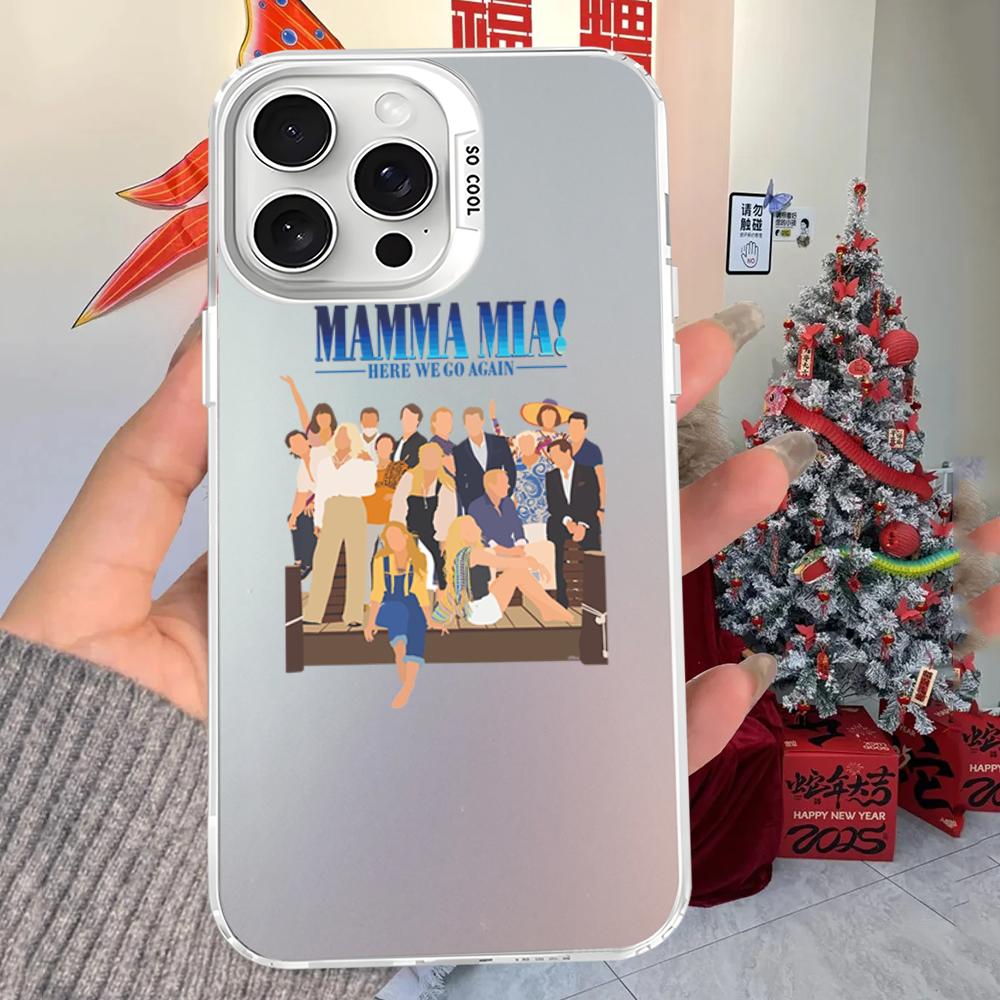 Mamma Mia Phone Case For iPhone 16 15 14 13 12 11 Pro Max X XR XSMAX 8 7 Plus Matte Shockproof Back Cover