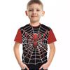 Children's Summer Spider Dinosaur 3D Printed Boys' Short Sleeved T-shirt
