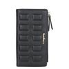 Baellerry Women's Long Purse Zipper Wallet Multi-functional Cell Phone Bag Korean Style Coin Purse PU Leather Clutch Bag Fashion Billfold