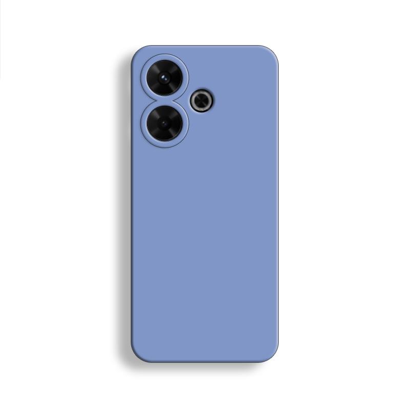 Для Xiaomi POCO M6 4G чехол для POCO M6 чехол 6,79 дюйма оригинальный жидкий силиконовый резиновый противоударный бампер чехол для POCO M6 4G