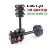 2Pc Traffic Lights Toys Parking Lot Scene Models Toy Early Educational Learning