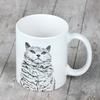 Selkirk Rex - cup with a cat, cute cup with graphics, a gift with your photo from the Art-Dog brand