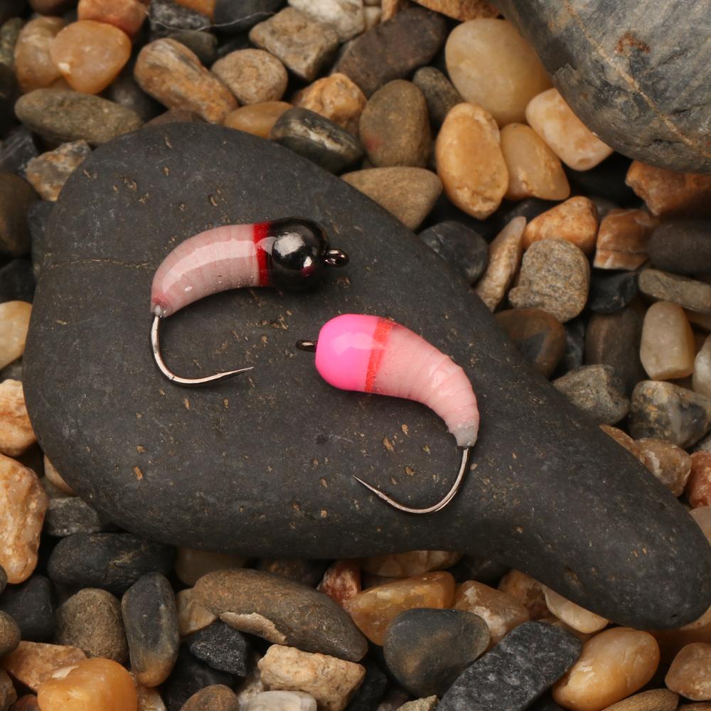 Bimoo #12 #10 #8 10 шт., быстро тонущая медная приманка с головой нимфы с бусинами, искусственная влажная приманка