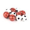 10pcs 1:12 Dollhouse Ball Model Miniature Resin Football Basketball Toys for Doll House Decoration