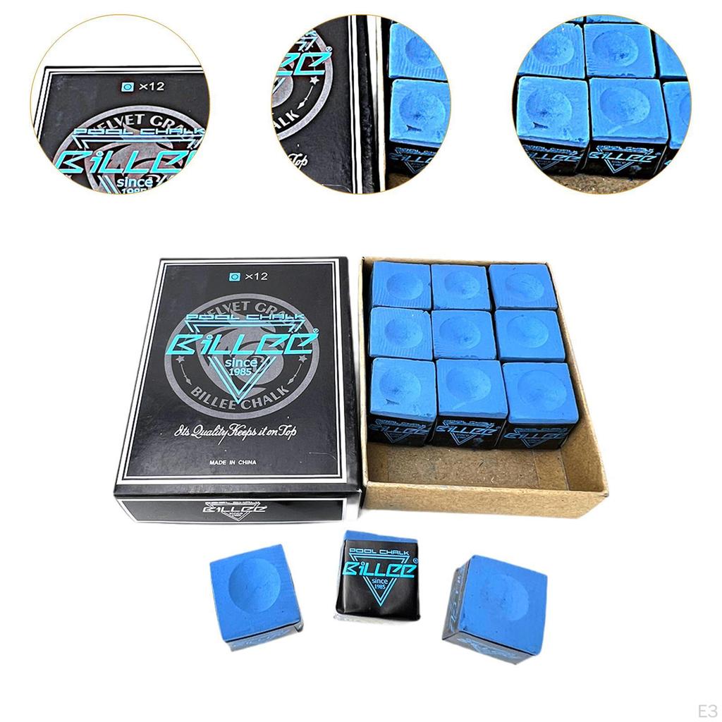 12 шт. Мелки для бильярдного кия, аксессуары для бильярдного стола