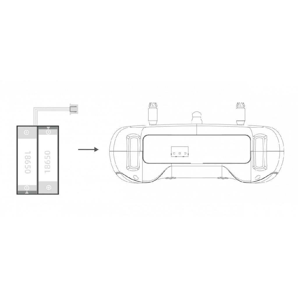 GEPRC TinyRadio ELRS 2.4G Remote Controller 915MHz FCC /868MHz EU /2.4GHz ISM