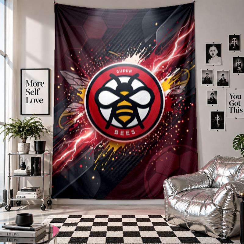 Brentford Football Wall Tapestry Home Decor Wall Hanging Cloth for Bedroom Living Room Background