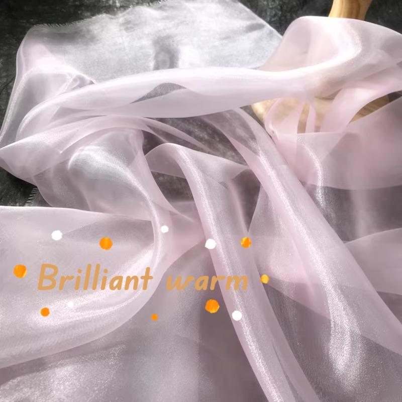 Пряжа «Яркий кристалл» Матовая Водная сетка Высококачественная Свадебная ткань Хрустящая Органза Дизайнерская ткань DIY Сцена Свадебное украшение