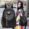 Oxford Cloth Backpack Women's Spring New Nylon Student Schoolbag Fashion Light Canvas Travel Backpack Tide