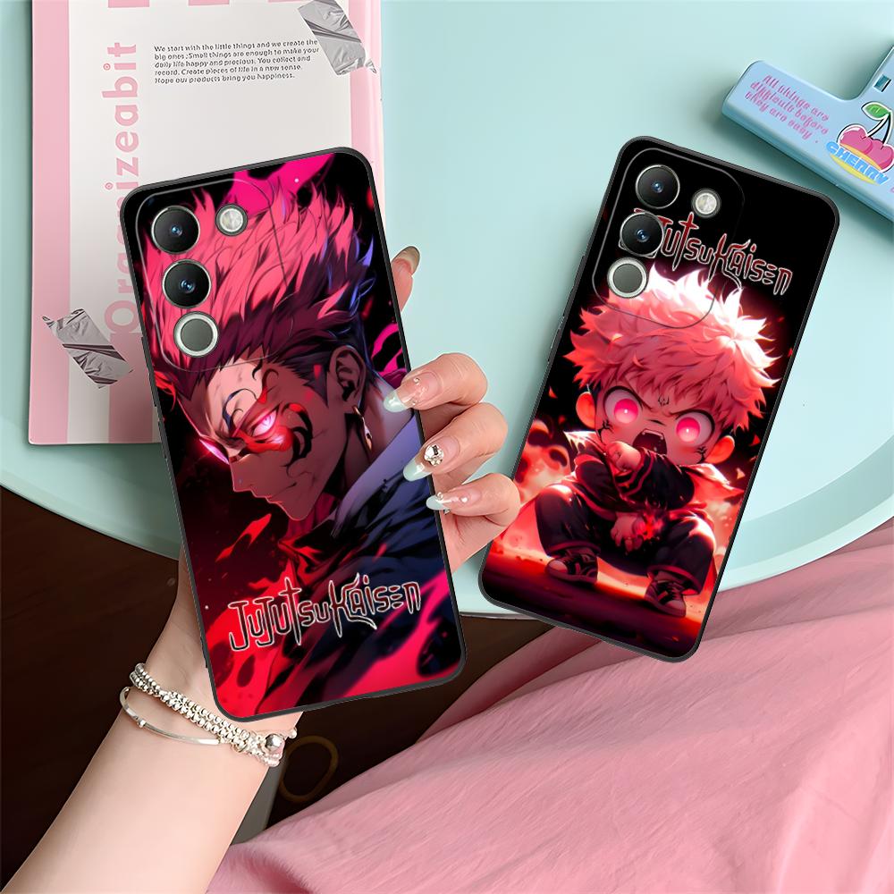 Чехол для мобильного телефона Jujutsu Kaisen Sukuna для VIVO V60 V50 V40 V30 V29 V27 V25 V23 Pro Lite 5G Цветной печатный чехол для смартфона