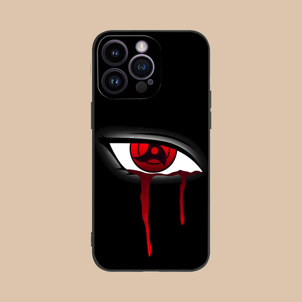 Anime Eyes Phone Case for iPhone 17 16 15 14 13 12 11 X XR XS 8 7 Air Pro Max Plus Mini Soft TPU Shockproof Cover