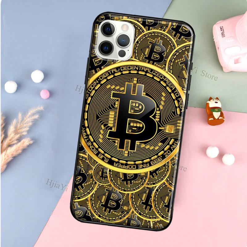 Мягкий чехол с биткойнами BTC для iPhone 13 11 Pro Max 12 mini X XR XS MAX 6 6S 7 8 Plus SE 2020 5S, чехол для телефона