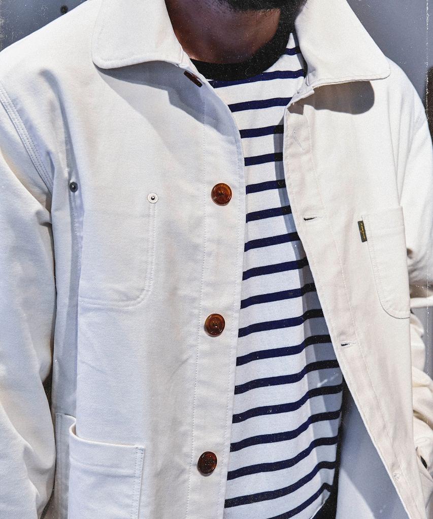 Vdr Moleskin Chore Jacket [Snow White]