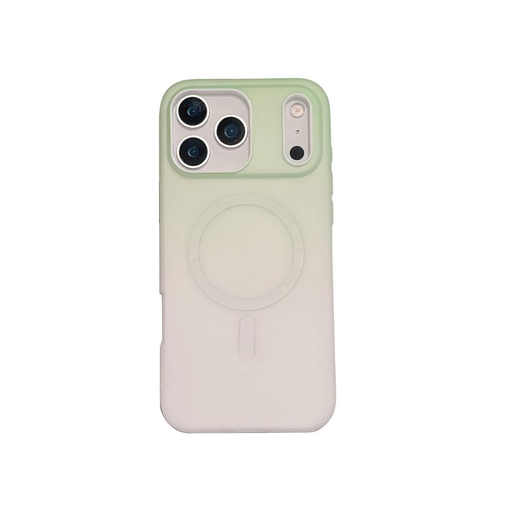 Магнитный чехол с градиентом и матовой поверхностью для iPhone 17 Pro Max