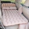 Inflatable Car Mattress Outdoor Camping Inflatable Bed PVC Flocking Multifunctional Car Inflatable Bed Car Accessories