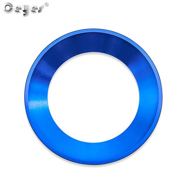 Интерьер автомобиля, эмблема рулевого колеса, 3D наклейка, стильная наклейка из алюминиевого сплава, чехол для G/olf 6 7 P/olo C/CT/iguan V/W