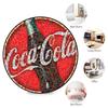 Christmas Gift Halloween Theme Bear Truck Coca Cola Round Carpet Soft Home Decoration Corridor Table and Chair Anti slip Outdoor Floor Mat Carpet H6