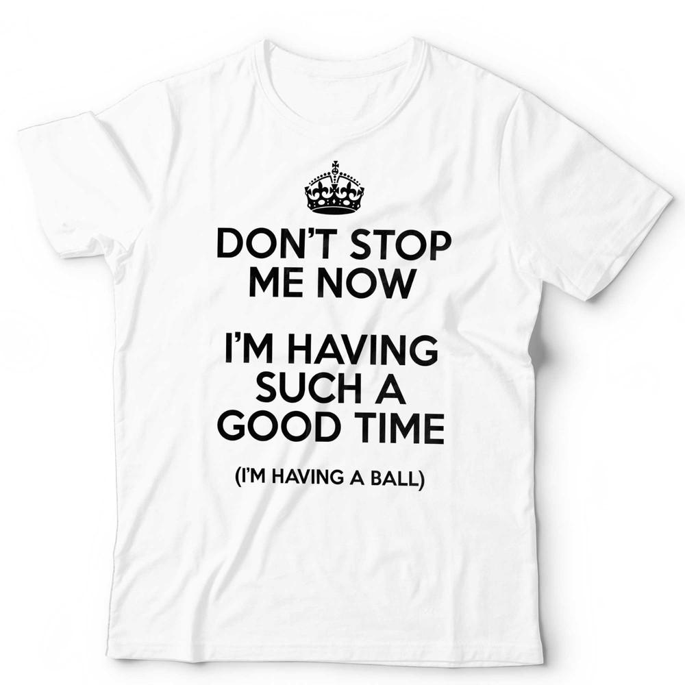 Music Lyrics TShirt Freddie Mercury Dont Stop Me Now Funny Unisex Kids Tee
