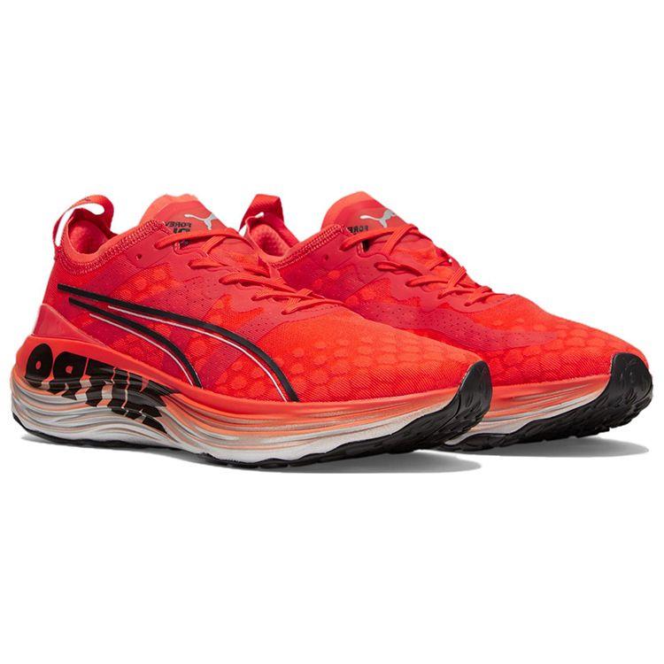 Puma ForeverRun Nitro Cherry Tomato Men Sneakers Red Black 380017-02