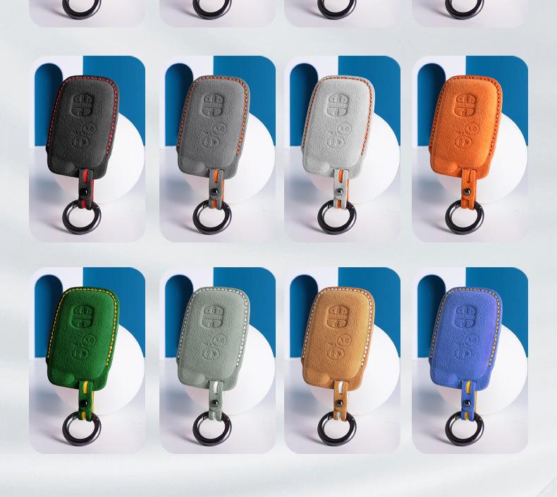 Сумка для ключей Lexus ES300H/ES350/RX270 из алькантары и замши 3D