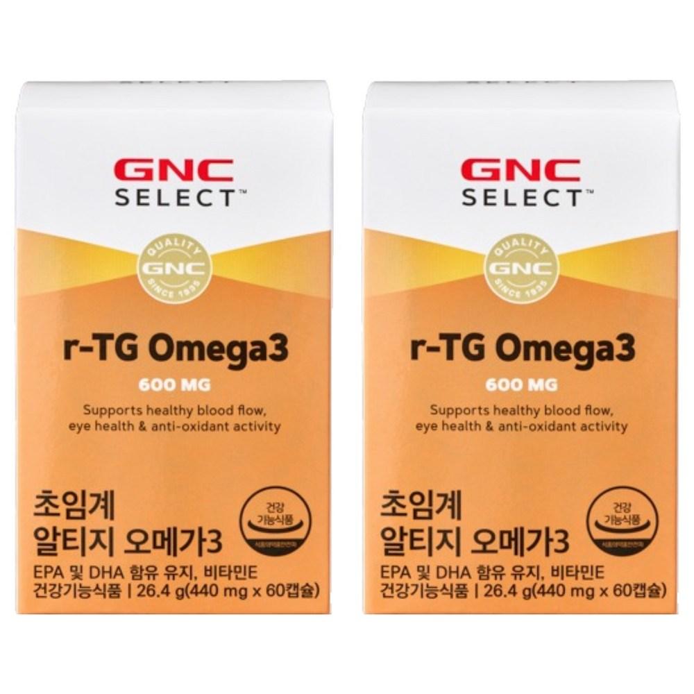 GNC RTG Омега-3 26,4 г 60 таблеток 2 шт.
