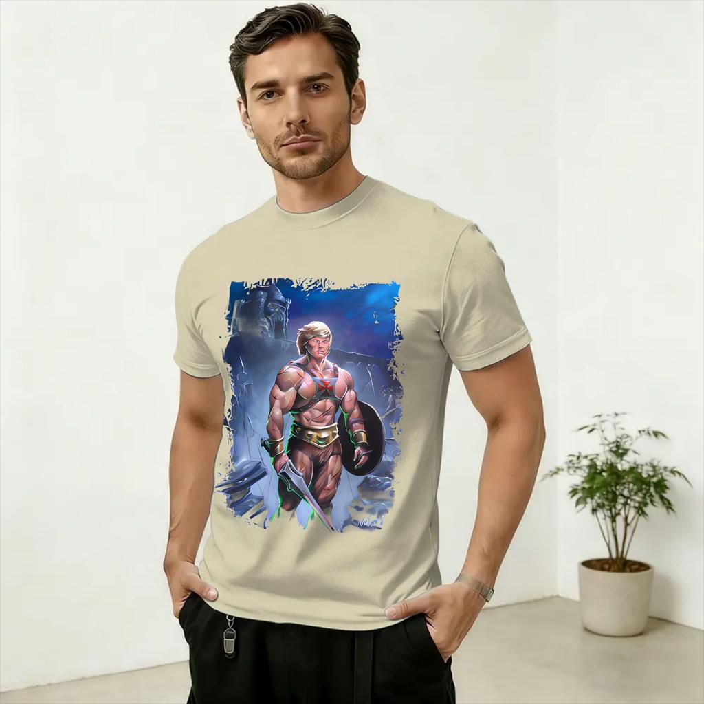 Unisex HHe Unisexs Battle Damaged T Shirts 100 Cotton Clothes Leisure Short Sleeve Crewneck Tees Summer TShirts
