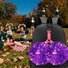 1PC Cheerleading Pompom Holder Cheer Bag Organizer With Snapbutton Durable Hanger For Multiple Poms Cheer Gear Accessories