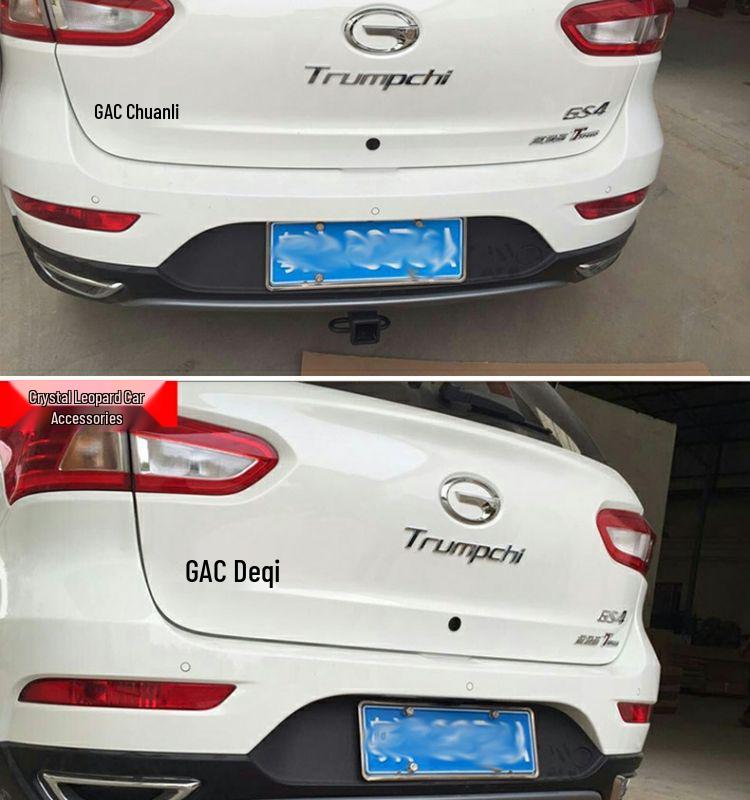 Compatible for converting Trumpchi GS8, GS4, GS5, and GS7 trailer hooks into towing or rear towing hooks.