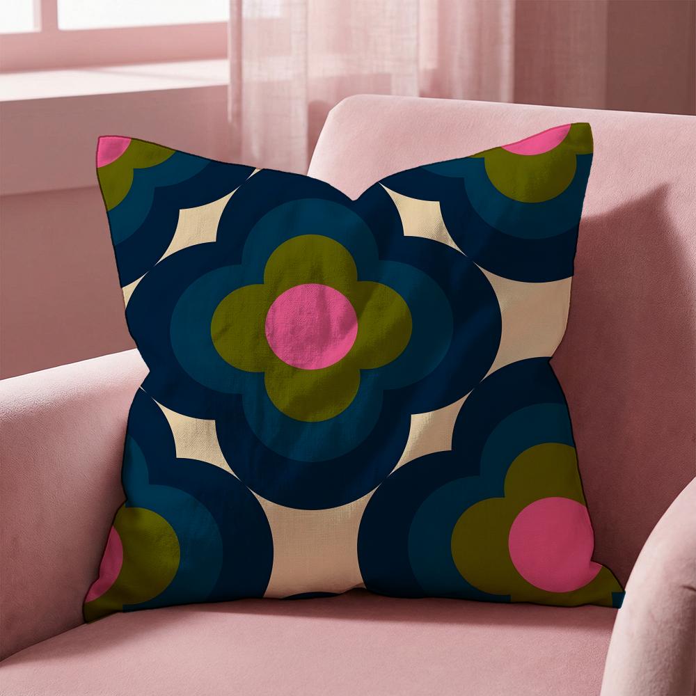 Aesthetic Art OOrla Kiely Cushion Cover MultiScene Pillow Cover for Home  Car  Reversible Soft  Durable for Daily Use
