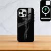 Кибер-сигил Крест Чехол для телефона Для iPhone17,16,15,14,13,12,11 Plus,Pro Магнитный Для Magsafe Беспроводная зарядка