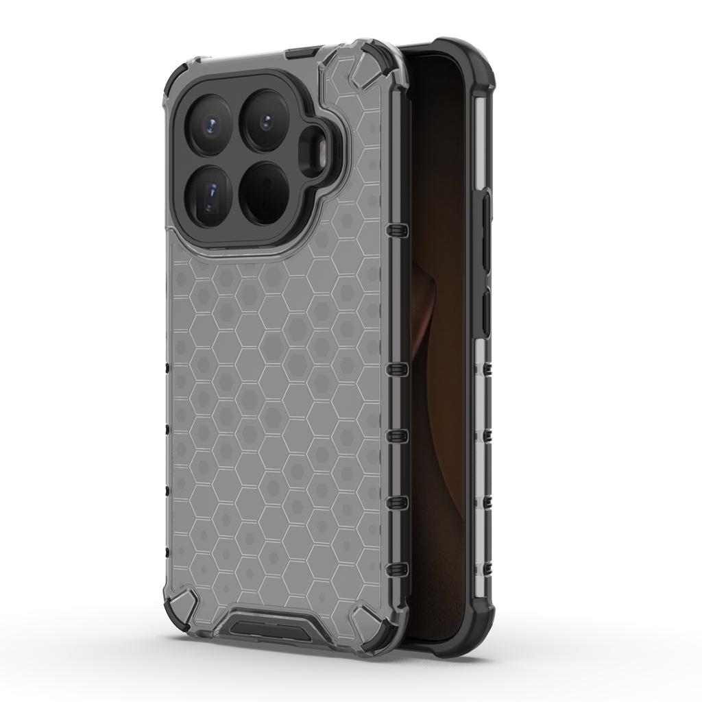 Гибридный противоударный чехол-соты Military Airbag для Xiaomi 15 15T 14 14T Pro Ultra, полупрозрачный, с теплоотводом, жесткая задняя крышка