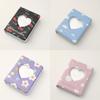Cute Po Album 3 Inch Love Heart Hollow Picture Storage Case Kpop Card Binder Name Card Book Pocard Holder 36 Pockets