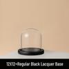 Eternal Flower Glass Dome: Modern Home Decor with Preserved Flowers and Handcrafted Figurine