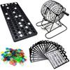 With 75 Ball Bingo Machine 18 Card Classic Bingo Cage Bingo Game Cage Christmas Gift