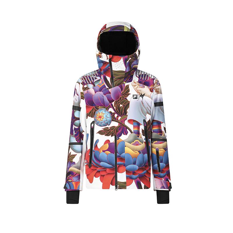 Fila X Джеймс Джин Лыжный топ Мужской Принт по всей поверхности A11M446919F-ZA