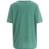 Shop   Women V Neck Slub CoTTon AsymmeTric Half sleeVe T shirT Dai Wsh 1417    