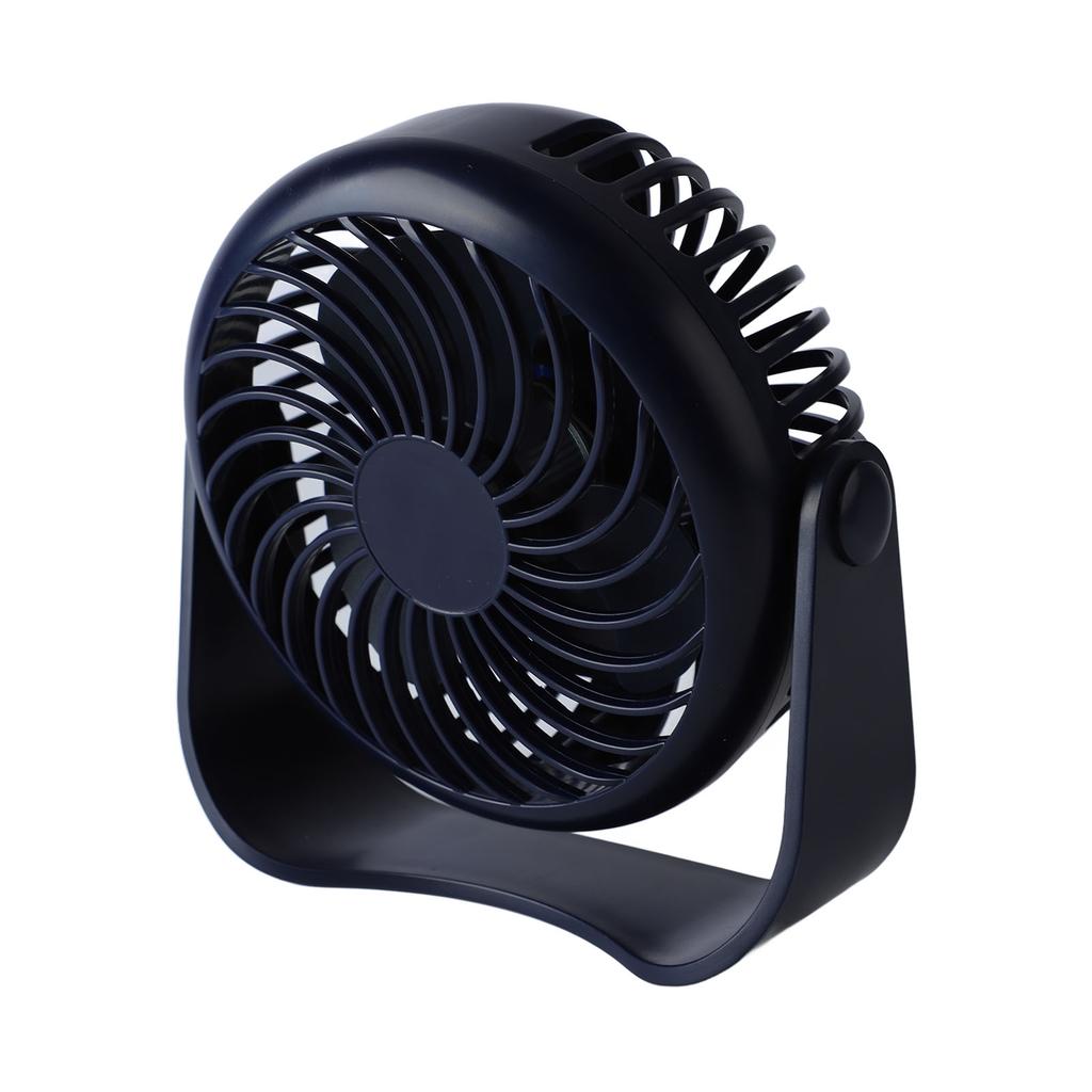 Small Desk Fan 3 Gear Wind Speeds Mute Rechargeable Summer Usb Mini Fan for Home Bedroom