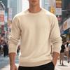 2025 Новая осенне-зимняя мужская толстовка свободного кроя с круглым вырезом в повседневном стиле для работы