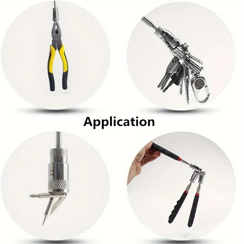 NEW Portable Telescopic Magnetic Magnet Pen Handy Tools Capacity For Picking Up Nut Bolt Extendable Pickup Rod Stick