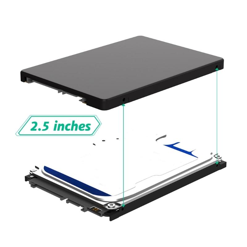 Two M.2 B Key To SATAs 2.5in Adapters Board With Reinforced Connectors For Data Transfer And Extended Durability