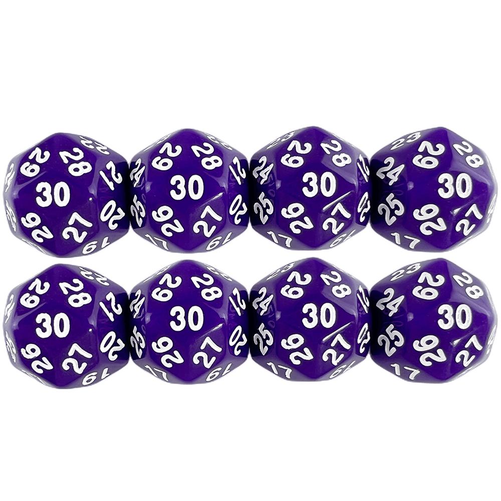 D30 Dice 1pc Polyhedral Dice for DND Game Club Party Family Board Game Props