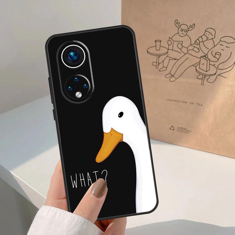 Мультяшный забавный гусь Чехол для Honor Magic 8 7 6 5 Pro Для Honor X9d X9c X9b X9a X8c X8b Win 200 400 50 70 90 Lite