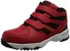 Safety Work Mega 3 Magic Type with Ventilated [Kita] Shoes, Shoes, Safety, Mesh, MG-5640, Red, 25.5
