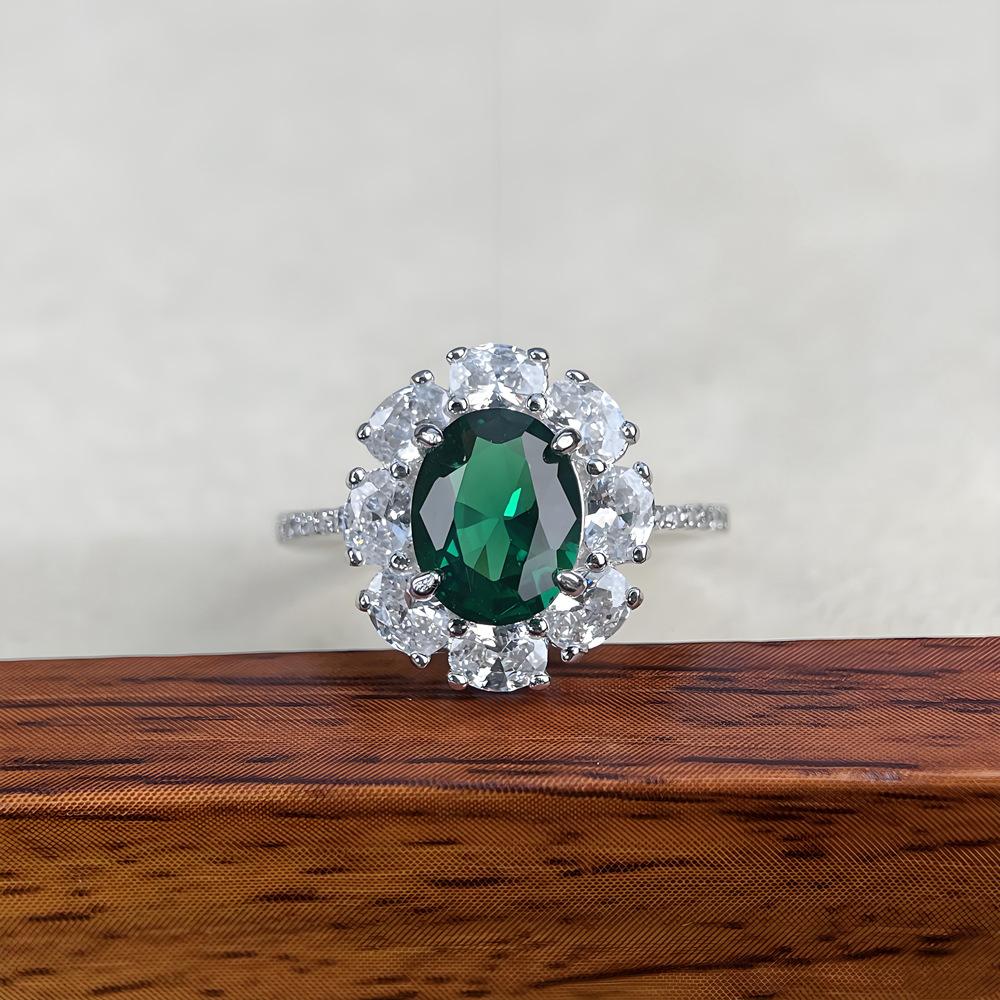 MuShan Jewelry МедноеКольцо Обручальное Кольцо Алмаз Высокоуглеродистый Минималистичный Стиль ИзящныеУкрашения Женские Кольца Изящные Украшения